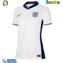 Engleska Domaci Dres za Ženska EP 2024 Kratak Rukav